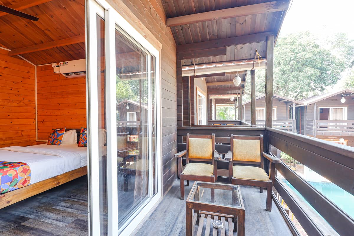 Private veranda seating